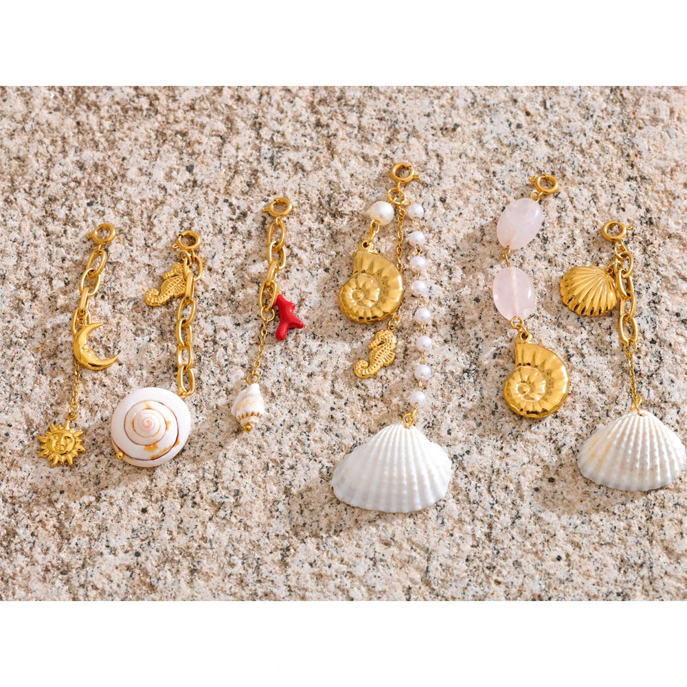 Ocean-Inspired Shell Body Chain